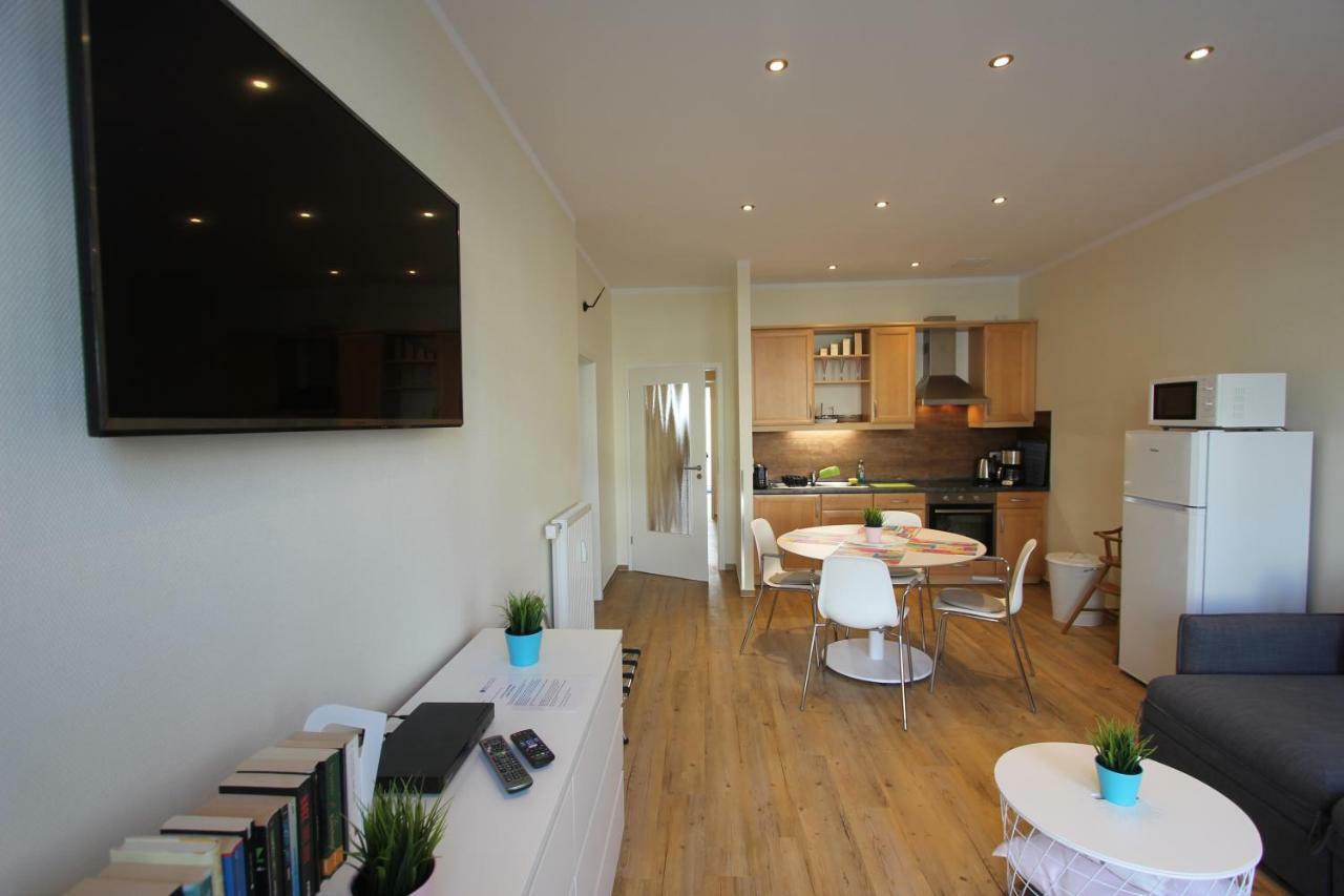 Ferienwohnung In Warnemuende, Friedrich-Franz-Strasse 11 Rostock Buitenkant foto